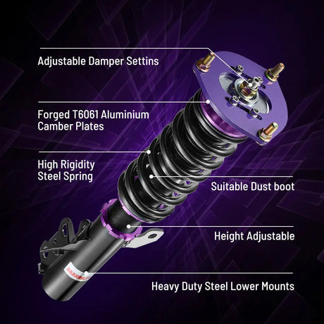 Coilovers For 2002-2008 Toyota Camry / Avalon & Lexus ES350 4PCS Flashark