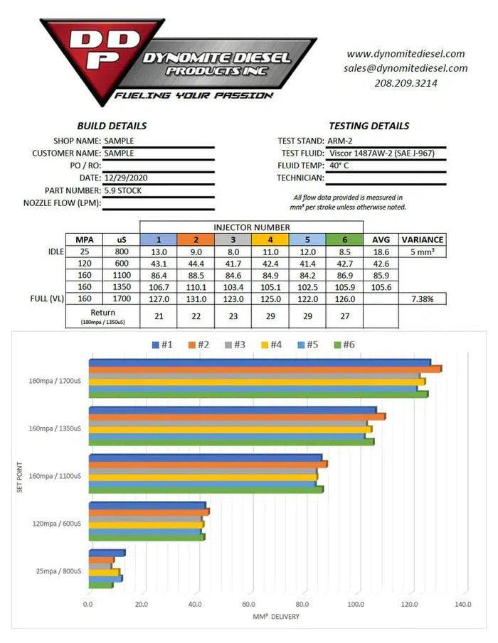 2003-2004 Cummins 5.9L Patriot Series Stock Reman Injector (DDPP305-STK)