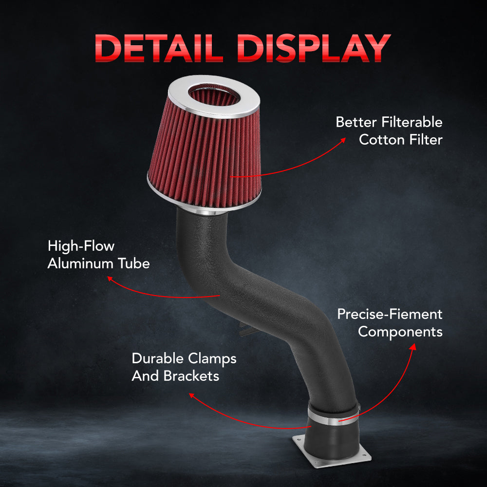 2003-2006 Nissan 350Z 3.5 V6 Z33 Air Intake W/Cone Filter Flashark