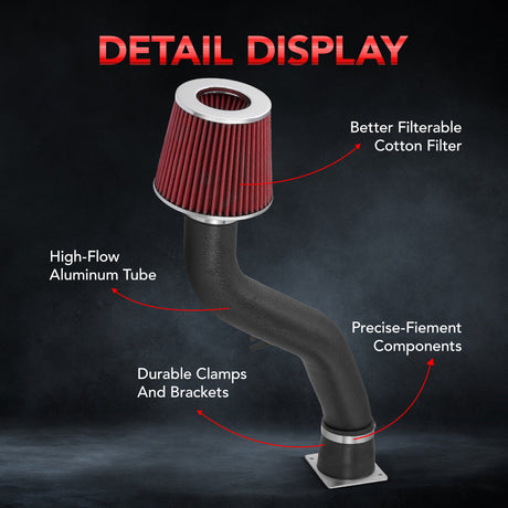 2003-2006 Nissan 350Z 3.5 V6 Z33 Air Intake W/Cone Filter Flashark