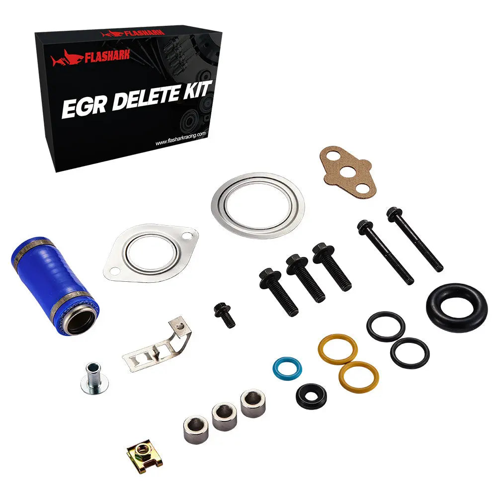 6.0L Powerstroke EGR Delete Kit For 2003-2010 Ford F250/F350/F450 Diesel Flashark