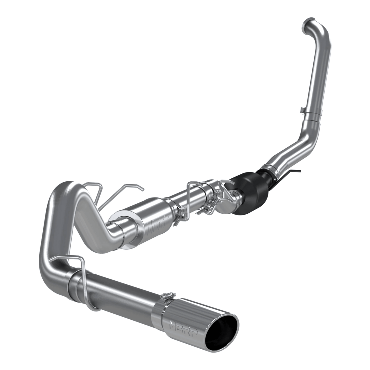 2003-2007 Powerstroke 6.0L Aluminized 4" Turbo Back Exhaust (S6212AL)