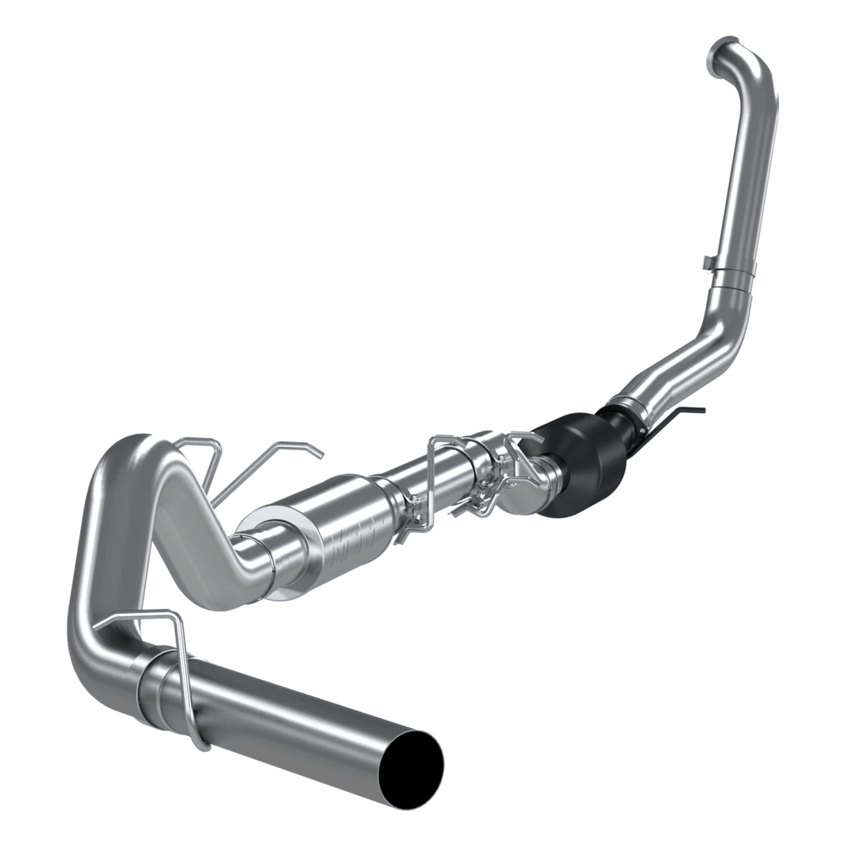 2003-2007 Powerstroke 6.0L Aluminized 4" Turbo Back Exhaust (S6212P)