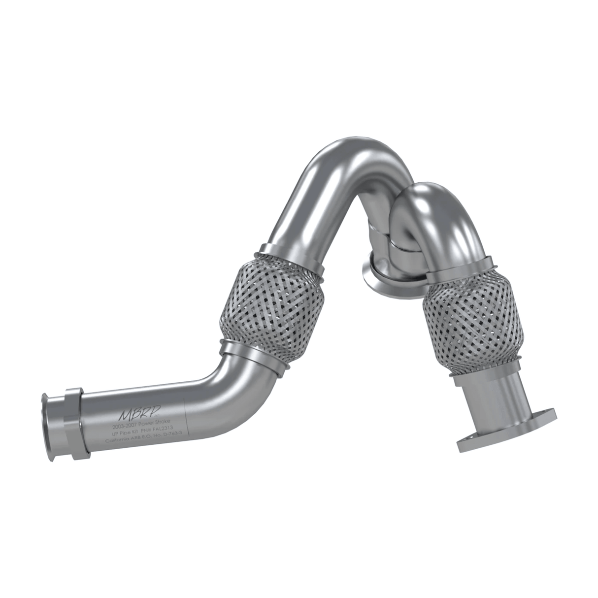 2003-2007 Powerstroke 6.0L Aluminized Turbo Up Pipes (FAL2313)
