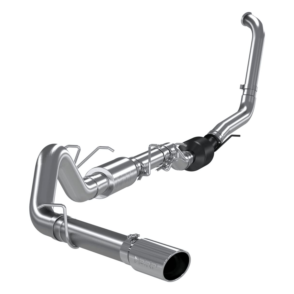 2003-2007 Powerstroke 6.0L Stainless Steel 4" Turbo Back Exhaust (S6212409)