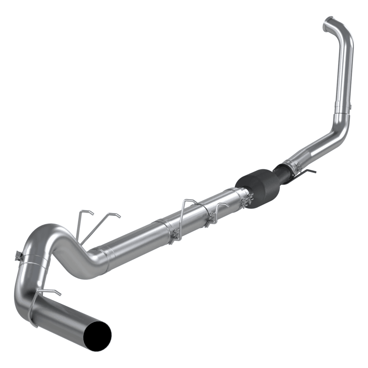 2003-2007 Powerstroke 6.0L Stainless Steel 5" Turbo Back Exhaust (S62240SLM)