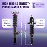 Coilovers For 2003-2008 Toyota Corolla (E120/E130) & Matrix (E130) 4PCS
