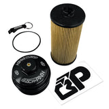 2003-2010 Ford E350 Super Duty Diesel Black Oil Filter Cap + BOSCH Filter