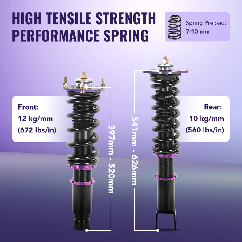 Coilovers For 2003-2013 Infiniti G35/G37x/M35x/M45x AWD 4PCS Flashark