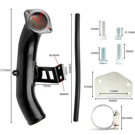 For 2004-2005 6.6L Chevy GMC Silverado LLY Duramax Diesel EGR Delete Kit (Upgraded) Flashark