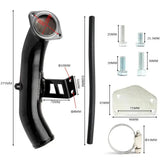 For 2004-2005 6.6L Chevy GMC Silverado LLY Duramax Diesel EGR Delete Kit (Upgraded)