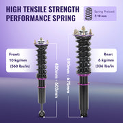 2004-2008 Honda Acura TSX 2003-2008 Honda Accord Coilovers 4PCS Flashark