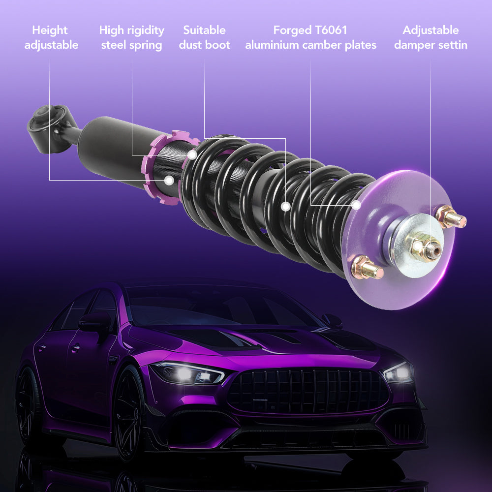 2004-2008 Honda Acura TSX 2003-2008 Honda Accord Coilovers 4PCS Flashark