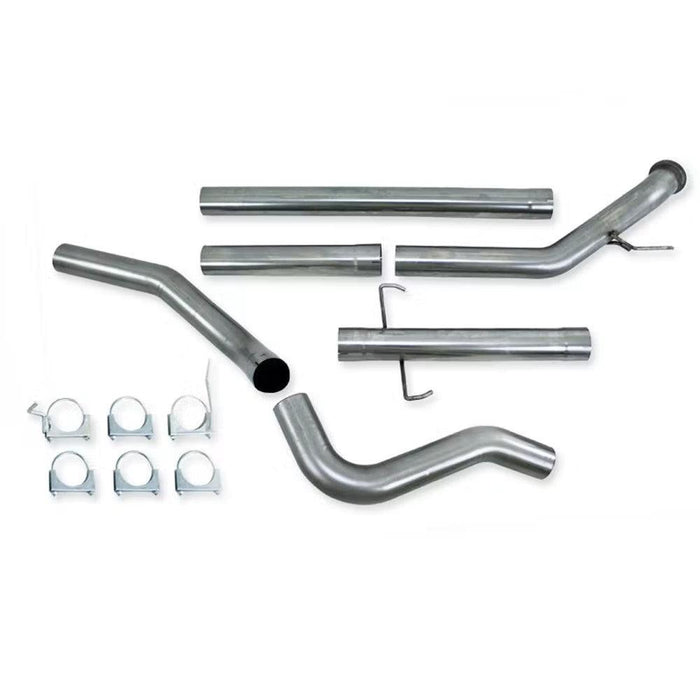 2004-2009 Cummins P1 4" SLM Series Turbo-back Race Exhaust System - No Muffler (S6126SLM)