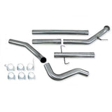 2004-2009 Cummins P1 4" SLM Series Turbo-back Race Exhaust System - No Muffler (S6126SLM)