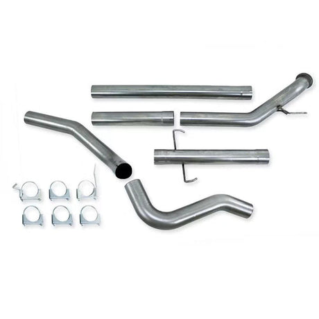2004-2009 Cummins P1 4" SLM Series Turbo-back Race Exhaust System - No Muffler (S6126SLM)
