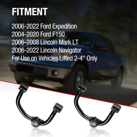 2004-2022 Ford F150 / Lincoln Mark LT/Navigator Lifted Front Upper Control Arms 2 Inch-4 Inch