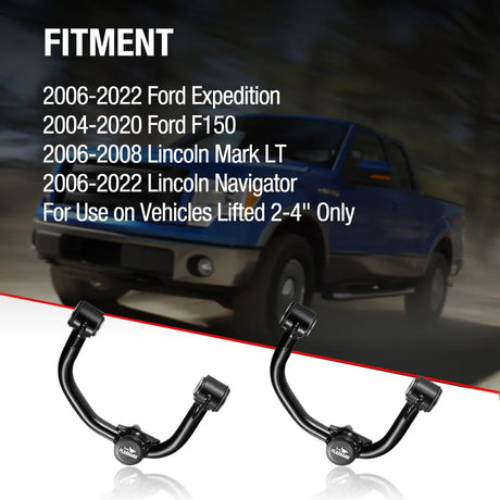 2004-2022 Ford F150 / Lincoln Mark LT/Navigator Lifted Front Upper Control Arms 2 Inch-4 Inch Flashark