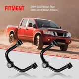 Lifted Front Upper Control Arms for 2004-2015 Nissan Titan/2005-2019 Nissan Armada/2004-2010 Infiniti QX56 2 Inch-4 Inch Flashark
