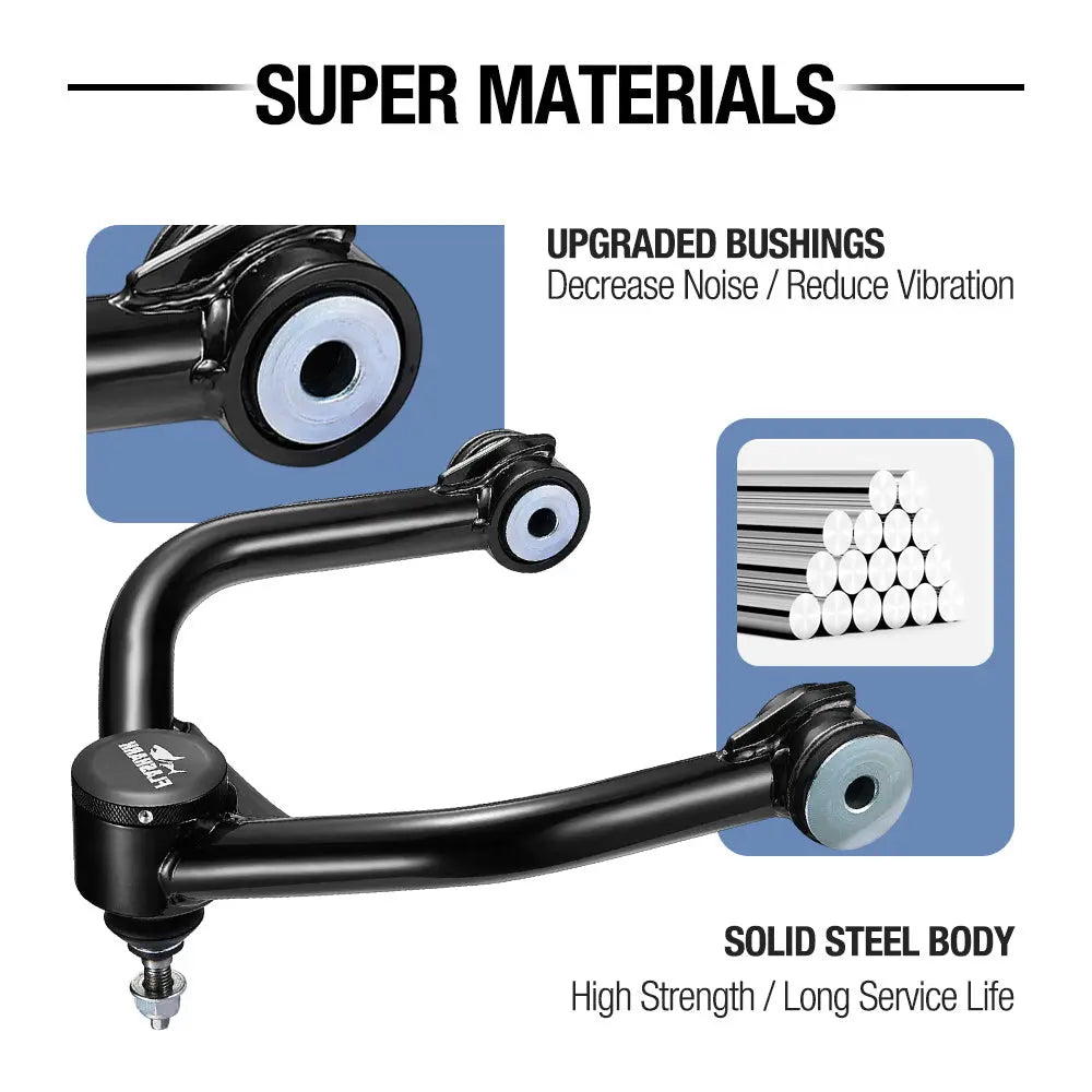 Lifted Front Upper Control Arms for 2004-2015 Nissan Titan/2005-2019 Nissan Armada/2004-2010 Infiniti QX56 2 Inch-4 Inch