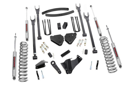 6 Inch Lift Kit | Gas | 4-Link | No OVLDS | Ford F-250/F-350 Super Duty (05-07)