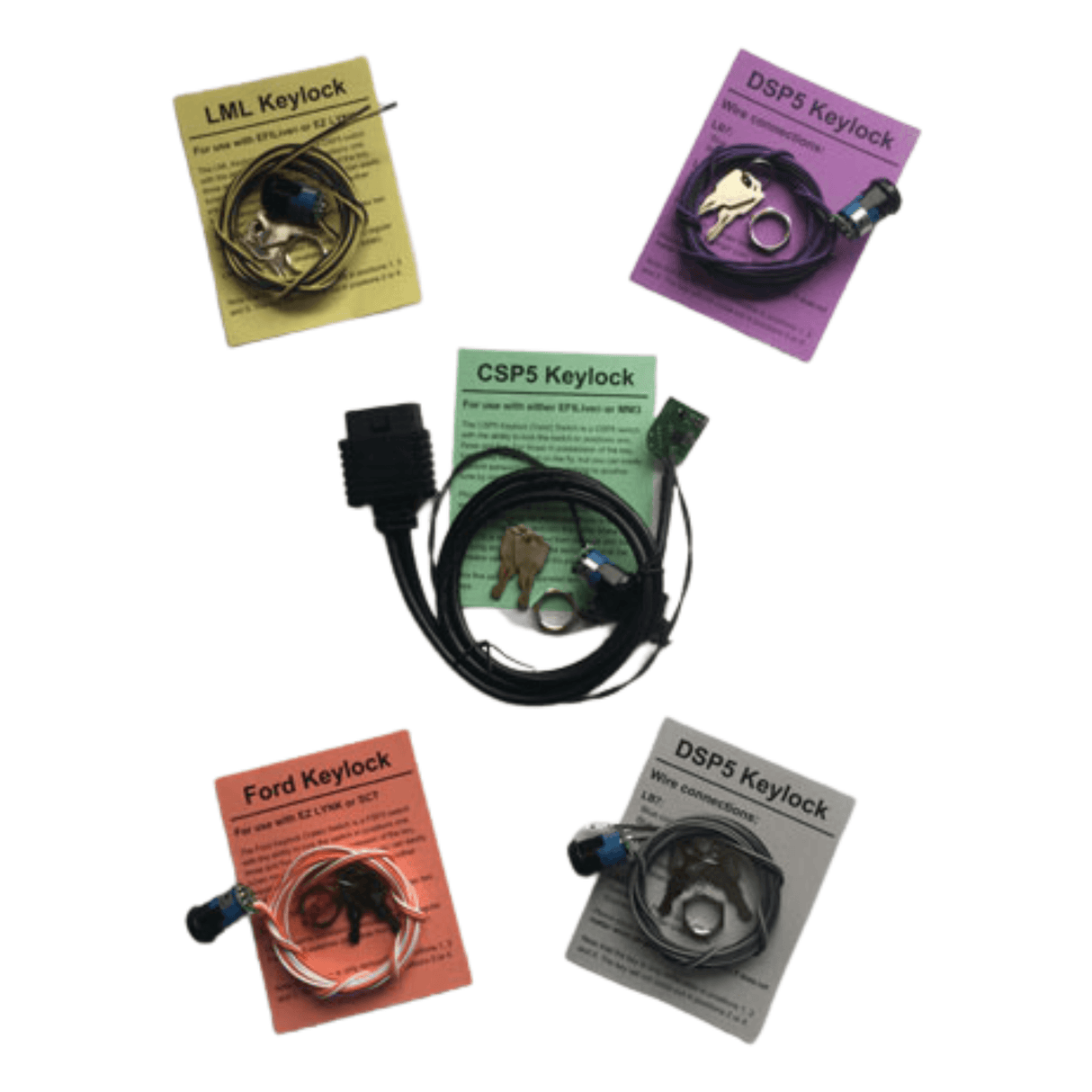 2005-2006 Duramax LLY DSP5 Keylock Switch (FTKEYLLY)