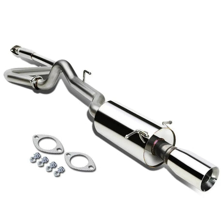 2005-2007 Chevy Cobalt & Pontiac G5 2.2L DOHC Stainless Steel Catback Exhaust System w/ 3.5-inch Muffler Rolled Tip Flashark