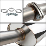 2005-2007 Chevy Cobalt & Pontiac G5 2.2L DOHC Stainless Steel Catback Exhaust System w/ 3.5-inch Muffler Rolled Tip Flashark