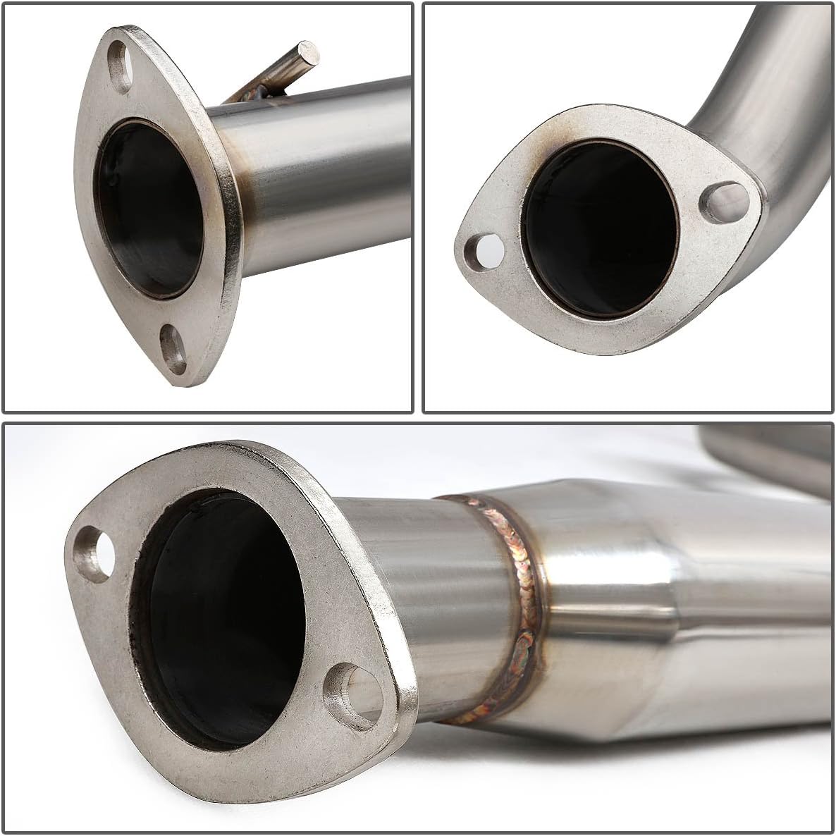 Catback Exhaust System for 2005-2007 Chevrolet Cobalt & Pontiac G5 2.2L DOHC w/ 3.5-inch Muffler Rolled Tip