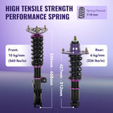 2005-2010 Toyota Scion TC Coilovers Height Adjustable 4 PCS