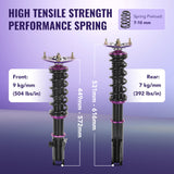 2000-2007 Subaru Impreza WRX & WRX STi Coilovers 4PCS Flashark