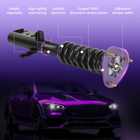 2005-2010 Toyota Scion TC Coilovers Height Adjustable 4 PCS Flashark