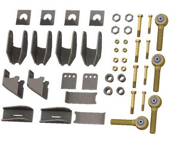 2005-2022 Superduty Dana 60 Front Parallel 4 Link Swap Kit