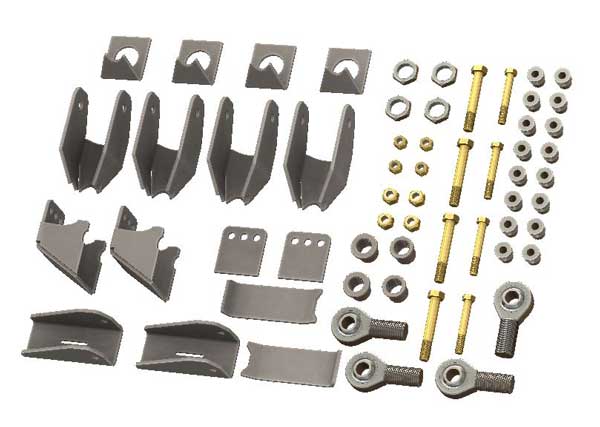 2005-2022 Superduty Dana 60 Front Parallel 4 Link Swap Kit