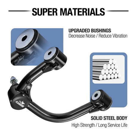 2005-2023 Toyota Tacoma Prerunner 6 Lug Lifted Front Upper Control Arms 2 Inch-4 Inch Flashark