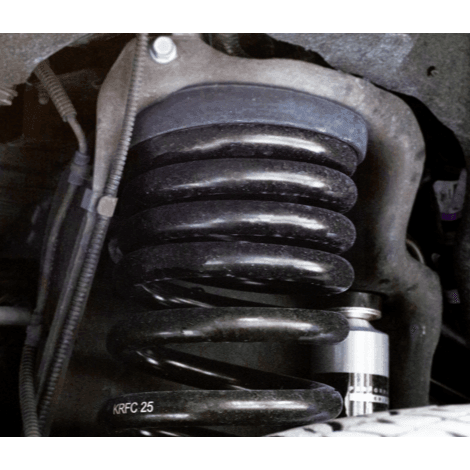 2005-2023 Powerstroke Kryptonite 2.5" Dual Rate Leveling Coil Springs (KRFC25)