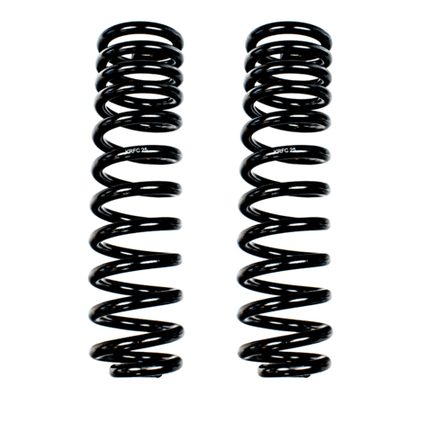 2005-2023 Powerstroke Kryptonite 2.5" Dual Rate Leveling Coil Springs (KRFC25)