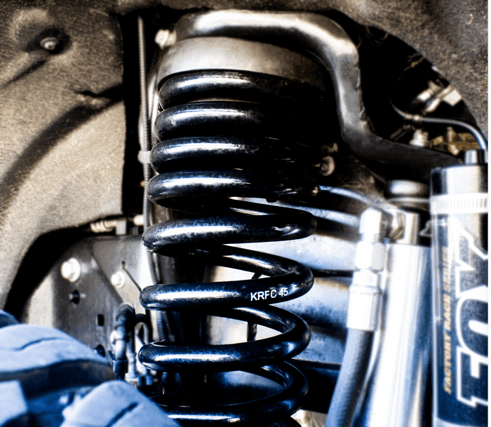 2005-2023 Powerstroke Kryptonite 4.5" Dual Rate Coil Springs (KRFC45)