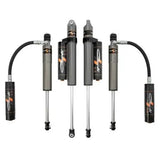 2005-2024 Powerstroke Carli Pathfinder 2.5 Level Height Remote Shocks & Reservoir Mounts (CS-FLVLSPKG-CS25RR-A)