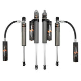 2005-2024 Powerstroke Carli Pathfinder 2.5 Level Height Remote Shocks & Reservoir Mounts (CS-FLVLSPKG-CS25RR-A)