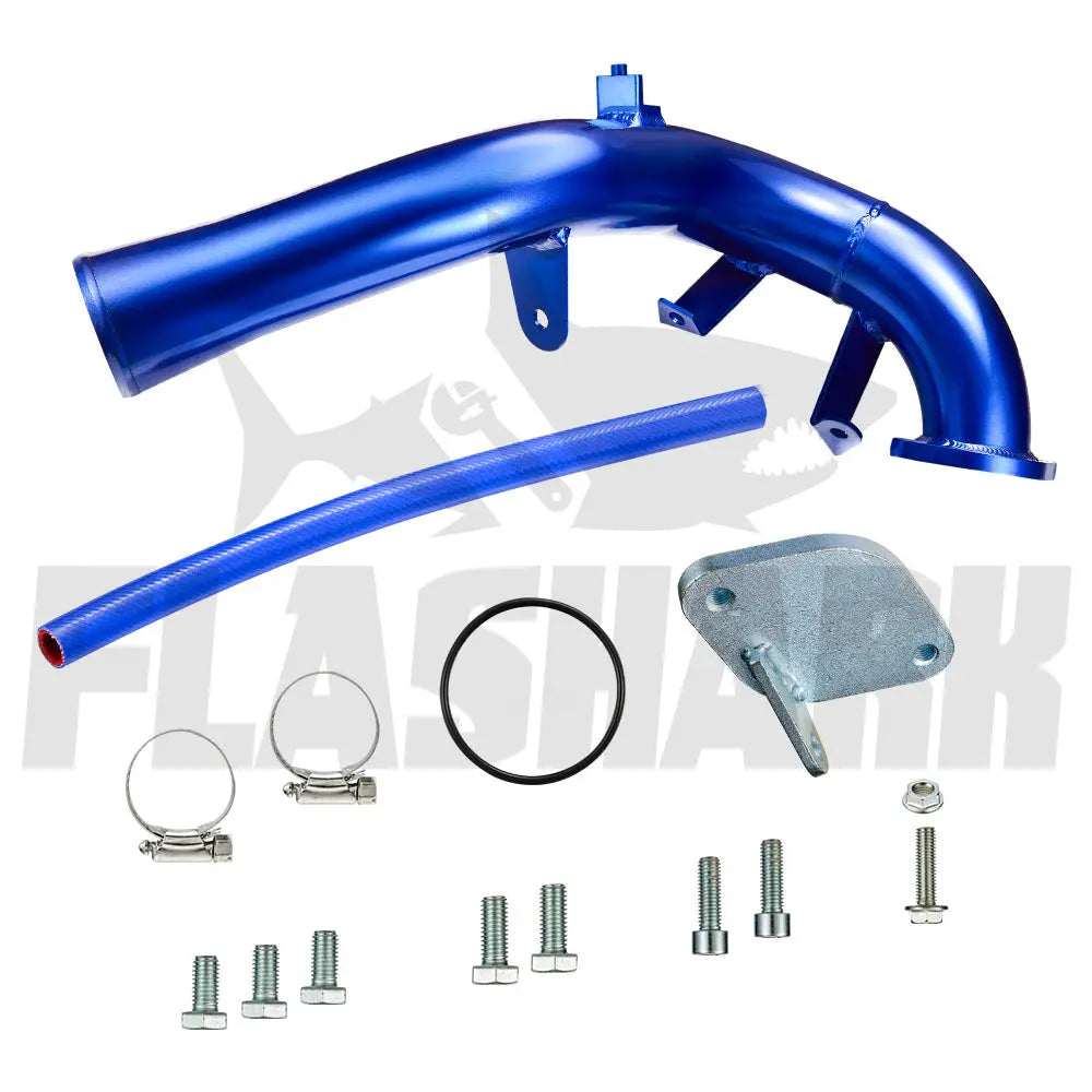 For 2006-2007.4 6.6L Chevy Silverado Classic GMC Duramax LBZ Diesel EGR Delete Kit (Upgraded) Flashark