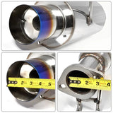 2006-2011 Honda Civic 4-Door Sedan Catback Exhaust System Burnt Muffler Tip N1 series Flashark