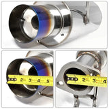 2006-2011 Honda Civic 4-Door Sedan Catback Exhaust System Burnt Muffler Tip N1 series