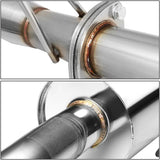 2006-2011 Honda Civic 4-Door Sedan Catback Exhaust System Burnt Muffler Tip N1 series