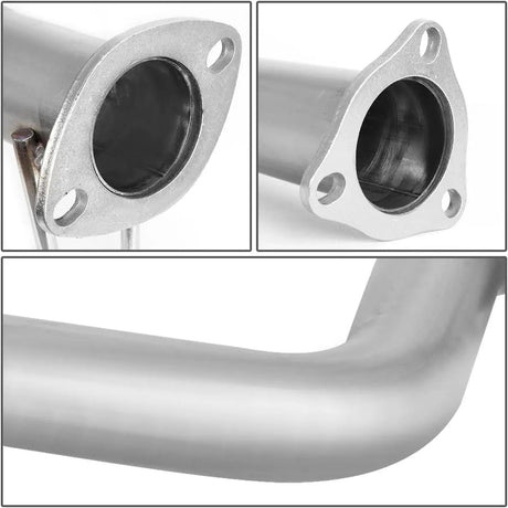 2006-2011 Honda Civic 4-Door Sedan Catback Exhaust System Burnt Muffler Tip N1 series