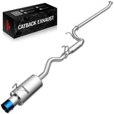 2006-2011 Honda Civic 4-Door Sedan Catback Exhaust System Burnt Muffler Tip N1 series