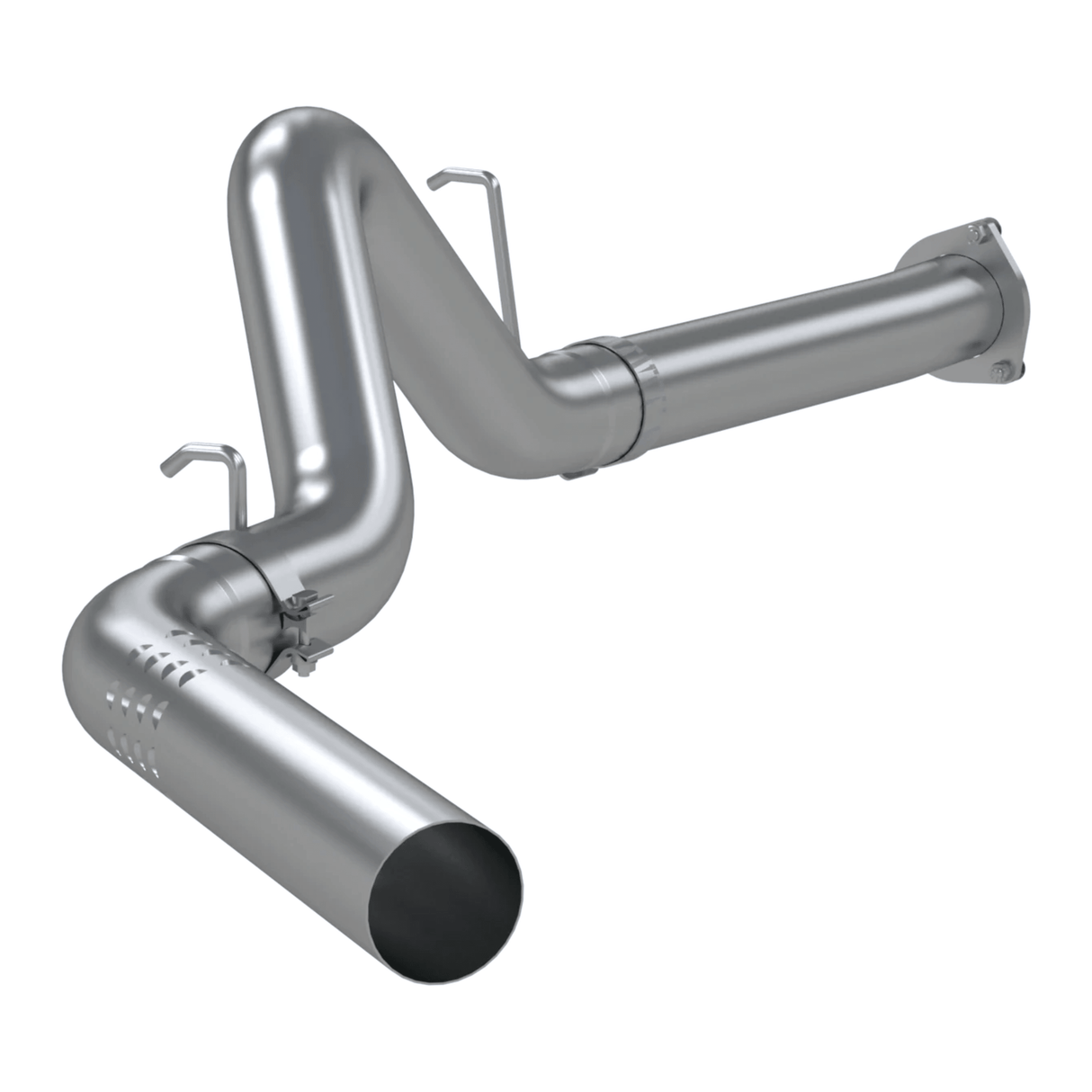 2007-2010 Duramax LMM Performance Aluminized 4" DPF Back Exhaust (S6026P)
