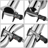 2007-2012 Nissan Altima V6 4 Inches Rolled Muffler Tip Catback Exhaust System