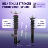 2007-2013 Nissan Altima Sedan (L32) & Coupe (D32) Coilover Suspension Kit 4PCS - Adjustable Damper, Height Lowering