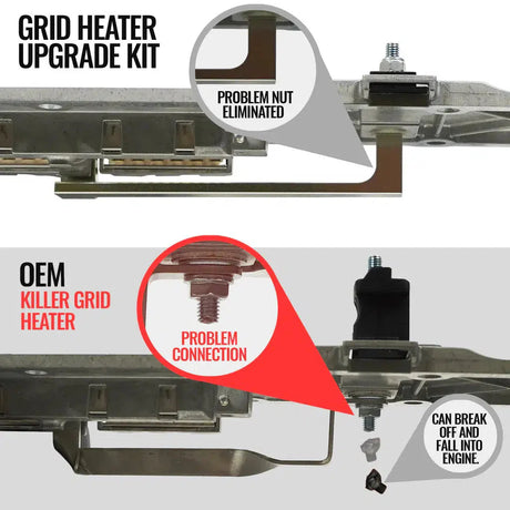 2007-2024 Cummins Killer Grid Heater Upgrade Kit (1041520)
